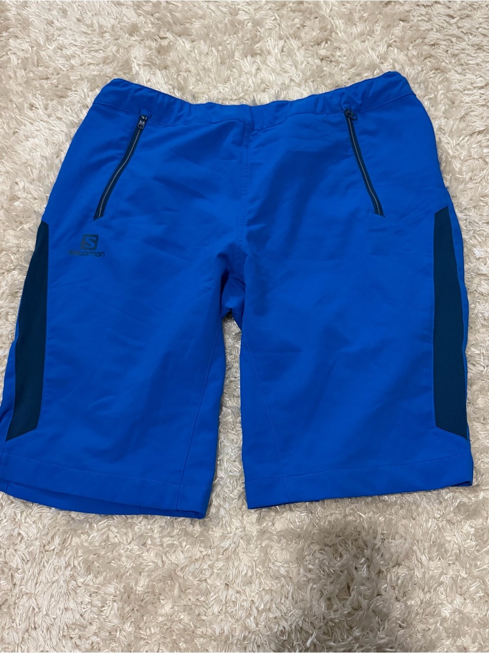 Salomon Royal Blue Athletic Shorts - Men’s Medium